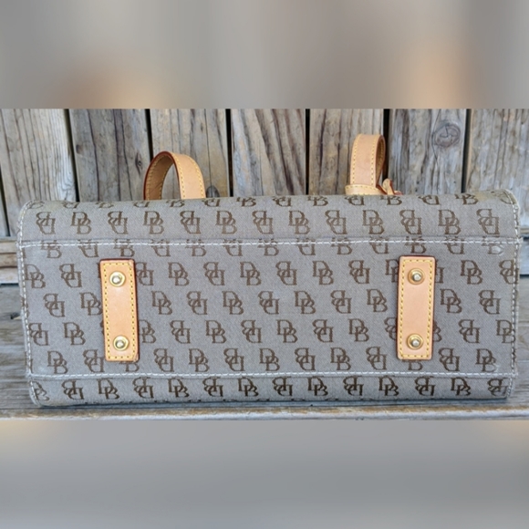 Dooney & Bourke Tan East West Tote - Picture 6 of 13